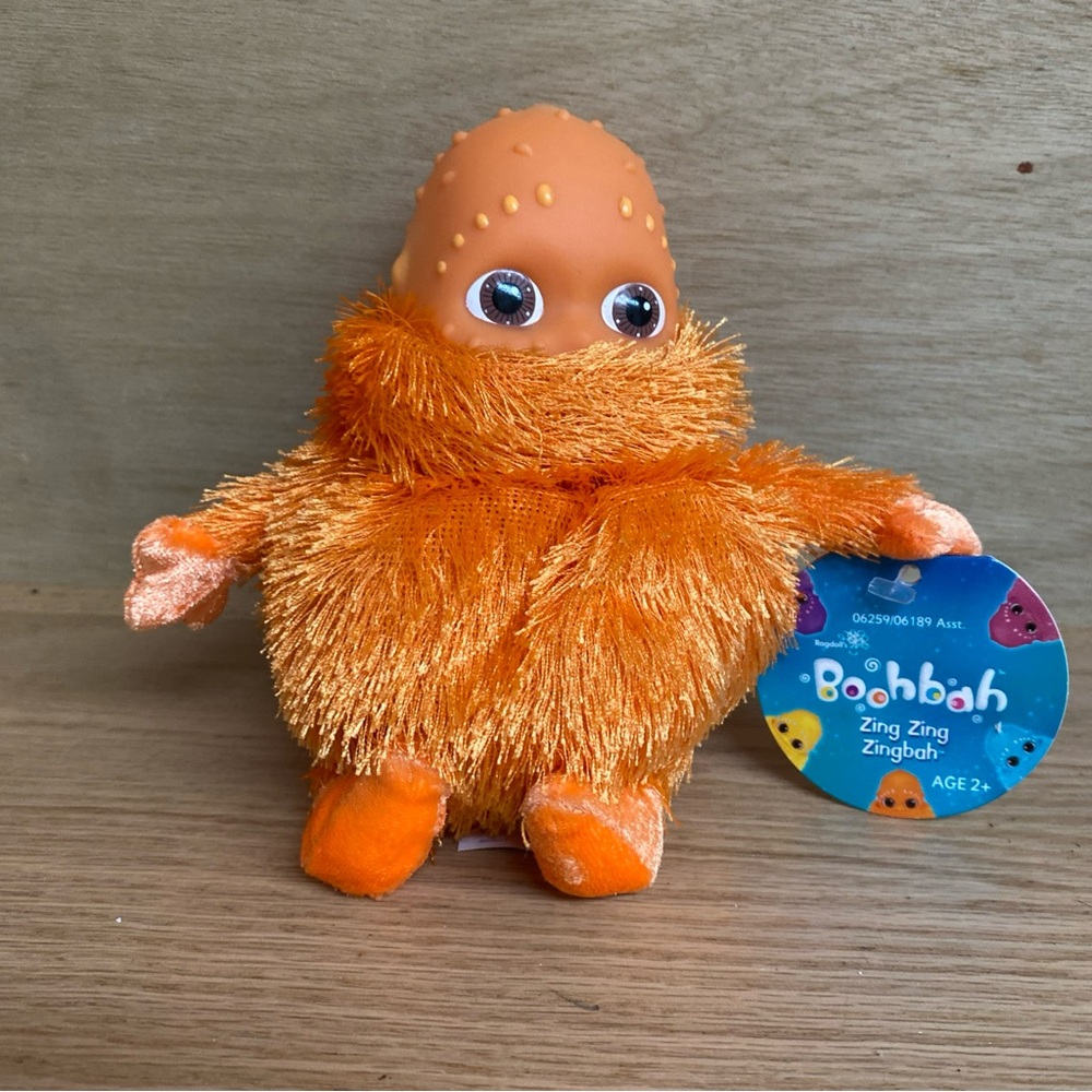 Hasbro Ragdoll's Boobah Limited 2004 Plush Beanbag 6 1/2" Zing Zing Zingbah
